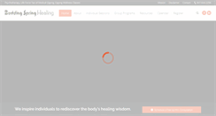 Desktop Screenshot of buddingspringhealing.com